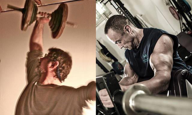 Brooks Kubik and Charles Poliquin