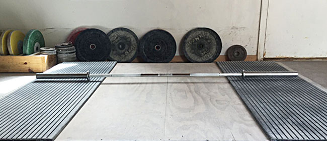 Brooks Kubik's gym