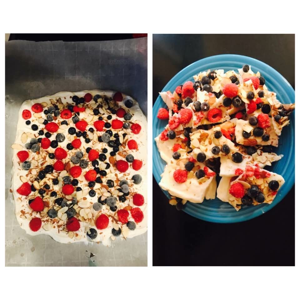 Yogurt Bark.. Yummy