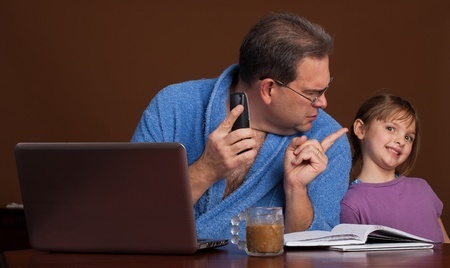 father and daughter