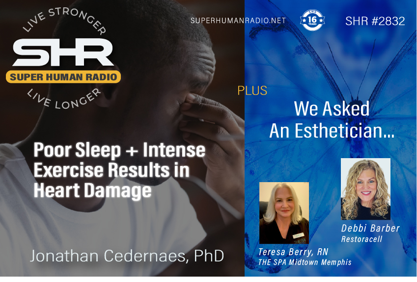 Poor Sleep, Intense Exercise Produces Heart Damage