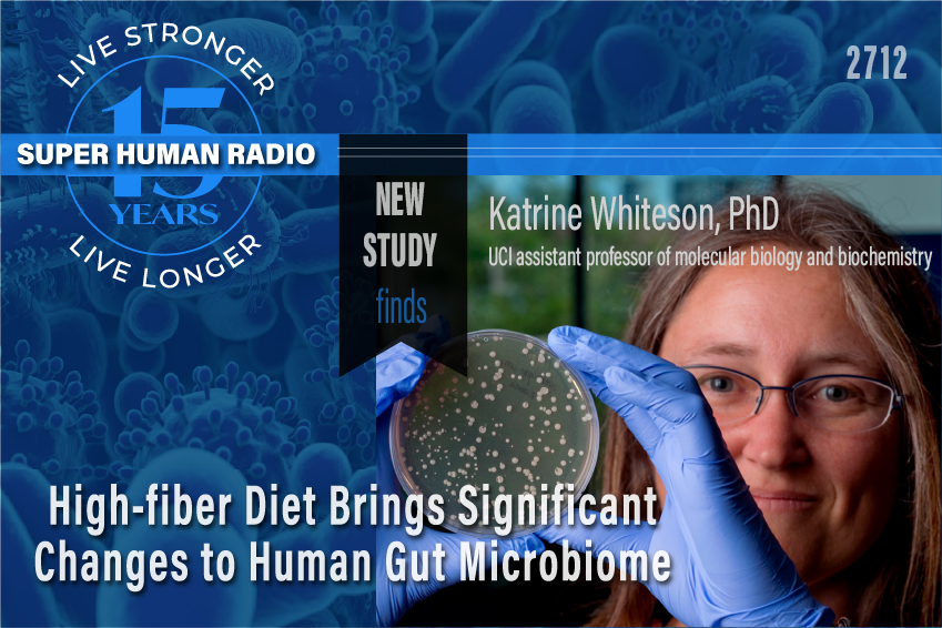 New Study Finds High-fiber Diet Brings Significant Changes to Human Gut Microbiome