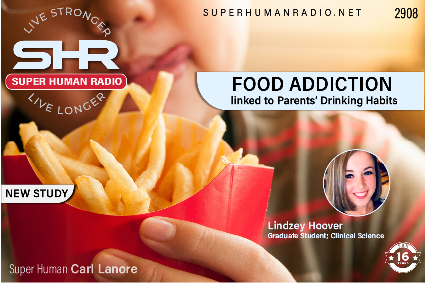 NEW STUDY Food Addiction Linked to Parents' Drinking Habits