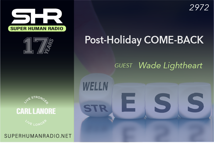 SHR #2972: Post-Holiday Come-Back; Stress to Wellness