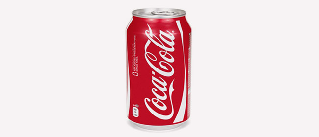 soda in can