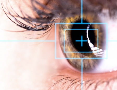 a human eye