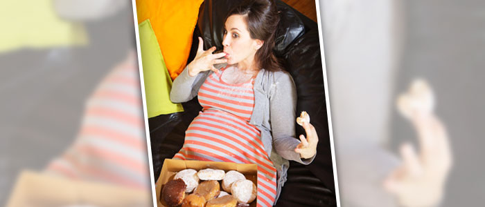 woman on diet during pregnancy